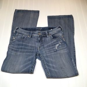 Silver Suki Jeans size 29x32